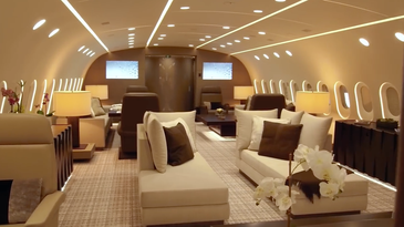 Luxury Dreamliner Interior