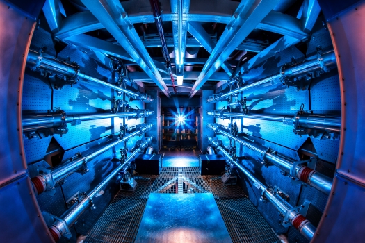National Ignition Facility Cranks Laser Up to Record 500 Trillion Watts