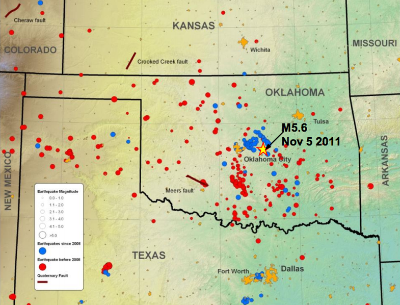 More Than 200 Earthquakes Have Shaken Oklahoma Since 2009