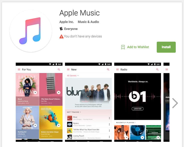 Apple Music App For Android Has Been Released