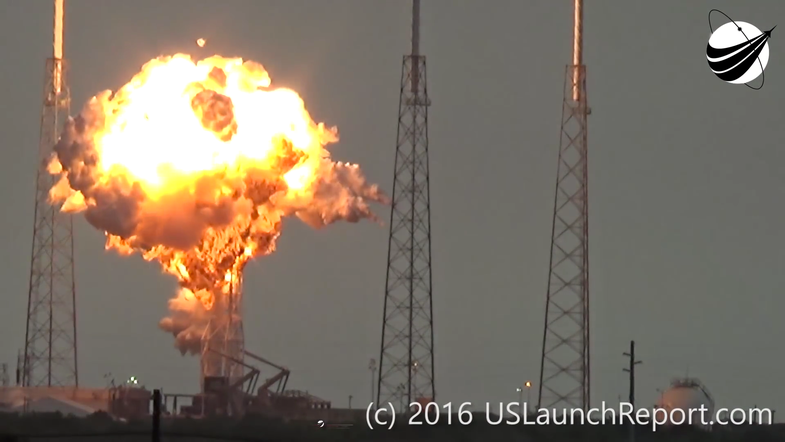 SpaceX Explosion