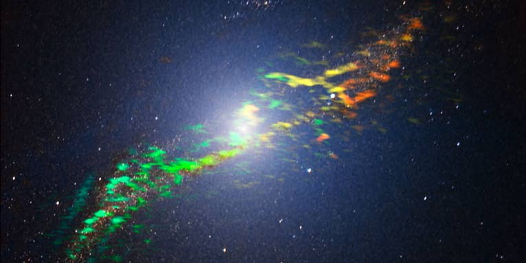 ALMA Telescope Peeks Through Centaurus A’s Swirling Gas Clouds