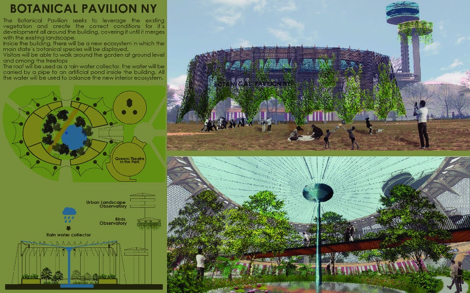 Santiago Arenas Gomez's Botanical Pavilion Idea