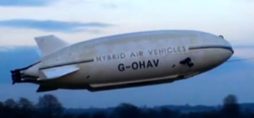 Hybrid Air Vehicles, which teamed with Northrop on its design for the LEMV, is working on a set of three larger-capacity hybrid airships that can carry up to 200 tons and will be the biggest airborne carriers in the world, the smallest of which is larger than a 747. The HAV 606, is 607 feet long and has a helium envelope of 16 million cubic feet, twice the size of the Hindenburg. Hybrid Air plans to sell the ships, which take 24 months to build, for mining and oil exploration. <strong>Well-Balanced</strong> When fully loaded, the HAV is no longer lighter than air (the weight of the load is greater than helium's lift) and its airfoil design, wide and aerodynamic, becomes crucial for staying aloft. <strong>Dock Anywhere</strong> Landing skirts, which allow the craft to touch down, are retractable and amphibious, so the LEMV can land on ground or water. The crew activates a vacuum anchor when the craft lands, which does away with the need for a mooring tower. <strong>Roomy Interior</strong> A payload container can carry the weight of up to 85 humvees. [Image via <a href="http://www.bbc.co.uk/news/technology-12110386">BBC</a>]