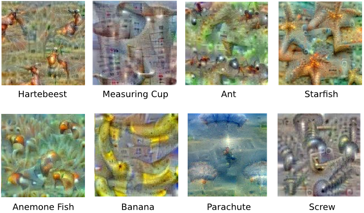 This is what Google's neural network thinks animals and objects look like.