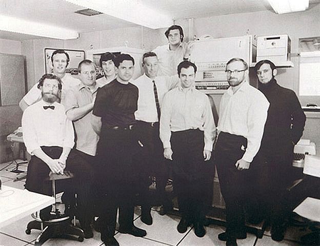 A group of BBN programmers, the builders of Arpanet.
