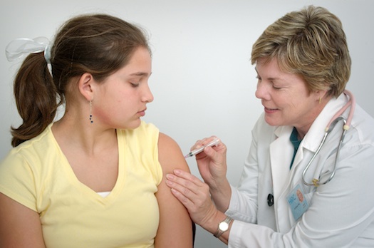 White Girls Less Likely To Get HPV Vaccine Than Hispanic Girls