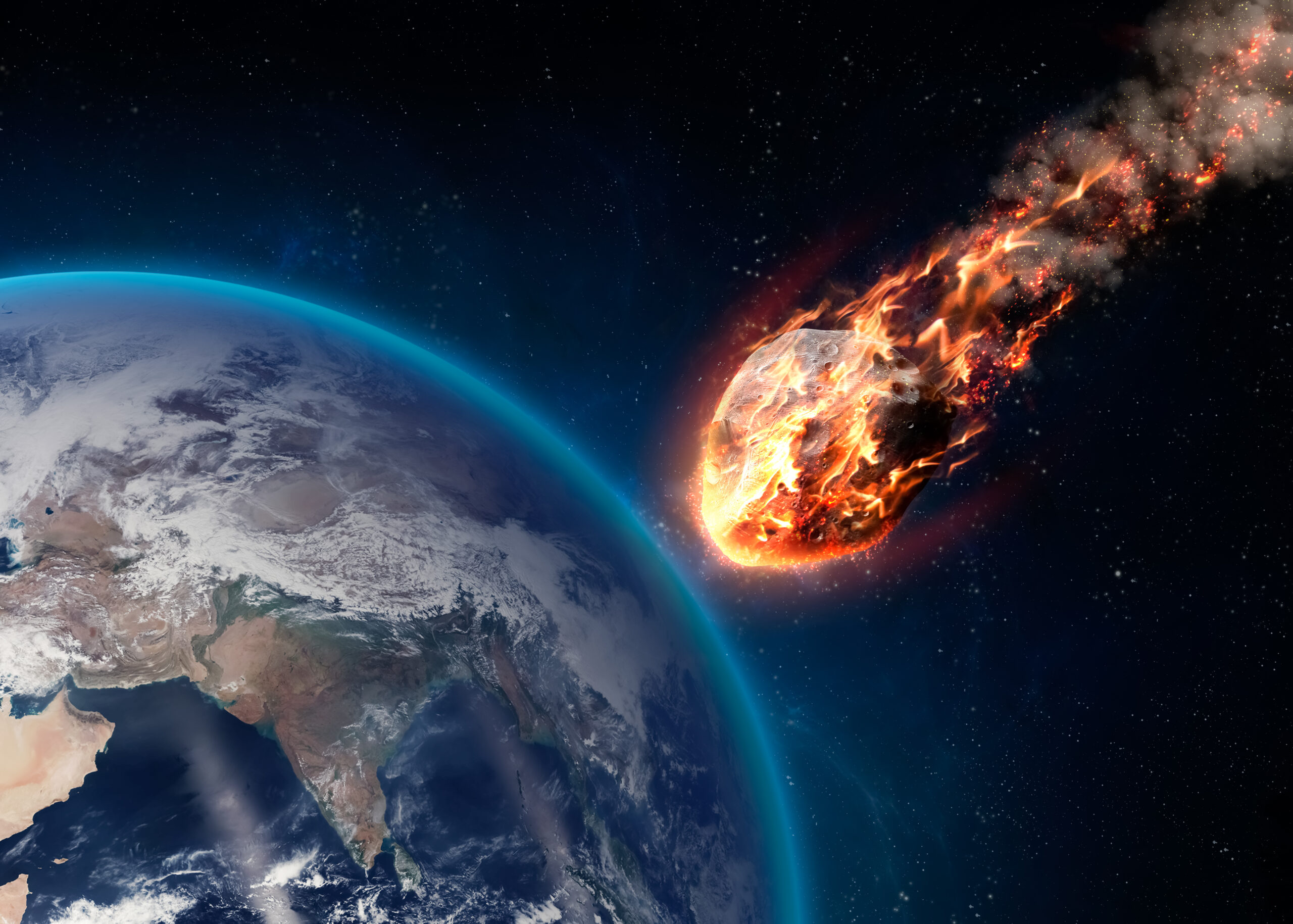 A meteor exploded over the Bering Sea with the energy of 10 atomic bombs