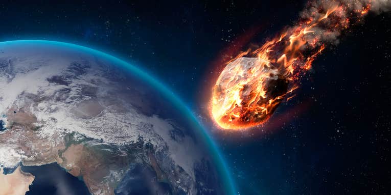 A meteor exploded over the Bering Sea with the energy of 10 atomic bombs