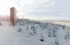 Designed by BIG Architecture in Denmark for an upcoming project in Hafjell, Norway, the Hafjell Mountain Hotel will offer ski-in and ski-out accommodations for every one of its 332 rooms—no matter what floor you're staying on. The design team approached the project by wondering how to integrate a hotel into the mountainside while keeping the convenience of a modern, urban hotel. Their solution? Stretch out the hotel so it extends down the mountainside, one story at a time. But the best feature is that you get to the gondola by skiing down the roof. <a href="http://big.dk">big.dk</a>