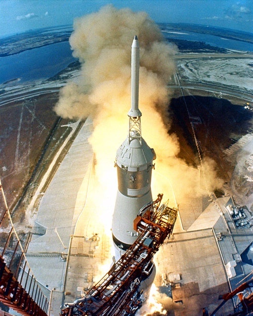 A behemoth rocket to reach the moon