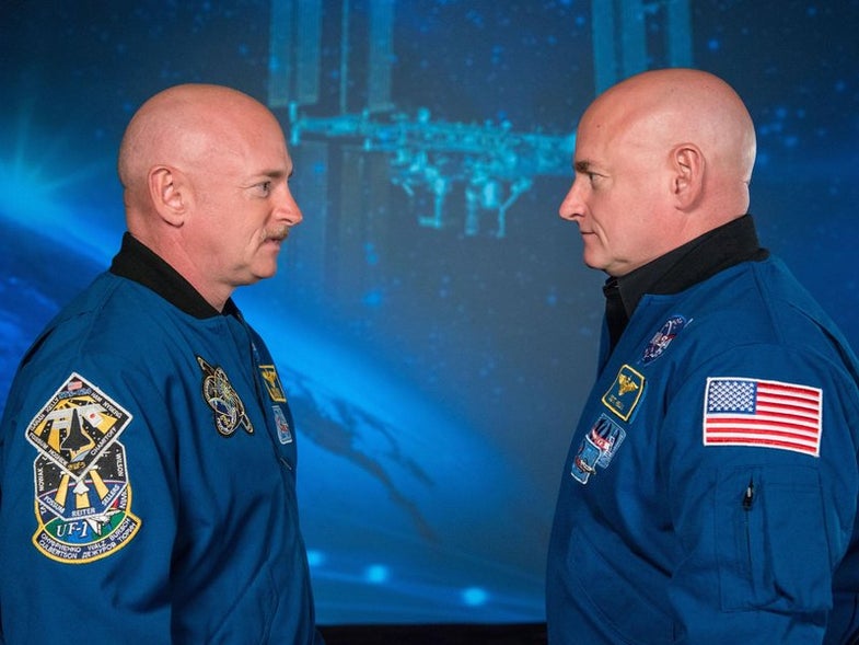 Twins Scott Kelly and Mark Kelly will have their vision compared