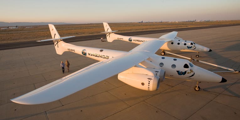 Virgin Galactic Rolls Out Mother Ship