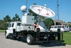 SMART-R2 SMART-R (Shared Mobile Atmospheric Research and Teaching Radars), built in collaboration with NSSL, Texas A&amp;M, Texas Tech and the University of Oklahoma; C band radars are used for short range weather observations and operate on a wavelength of 4Ð8 cm.  Credit:  NOAA          