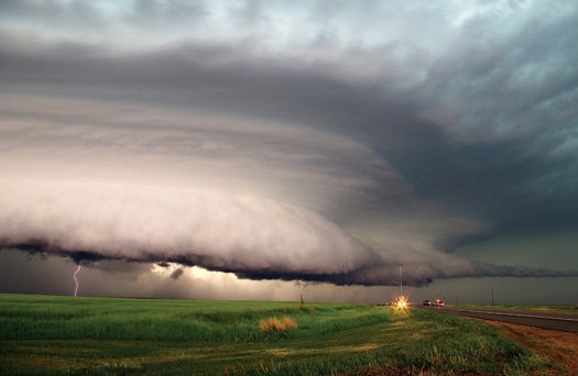 The VORTEX2 team relies on dozens of weather instruments to document tornado behavior.