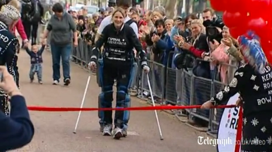 Paralyzed Woman Completes London Marathon in Bionic Suit After 16 Days
