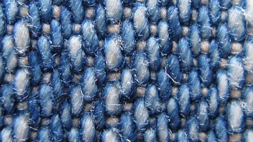 Indigo fibers