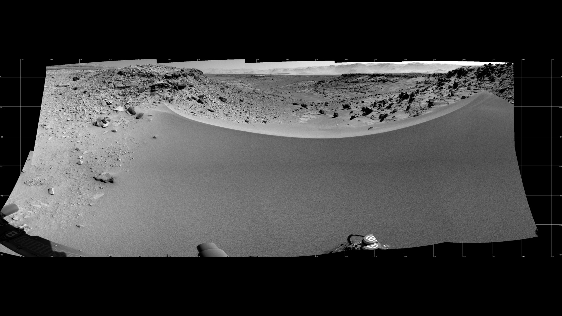 Big Pic: Curiosity Considers A Sand Dune Crossing On Mars