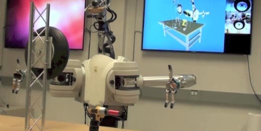 Low-Cost Robot Hand Can (Almost) Change A Tire