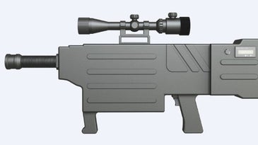 China ZKZM 500 Laser Rifle Weapon