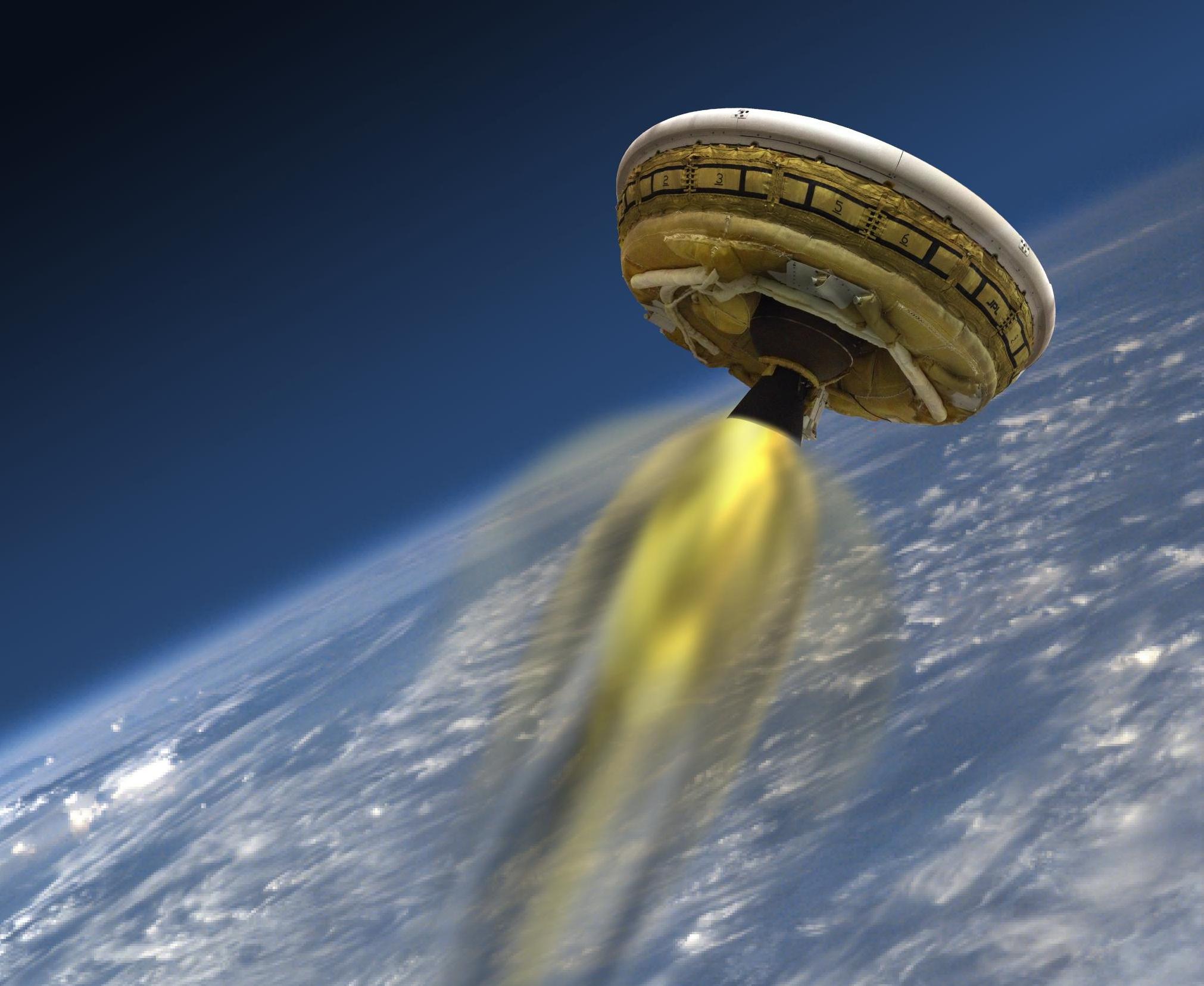 NASA’s ‘Flying Saucer’ Will Test Supersonic Landing From The Edge Of Space