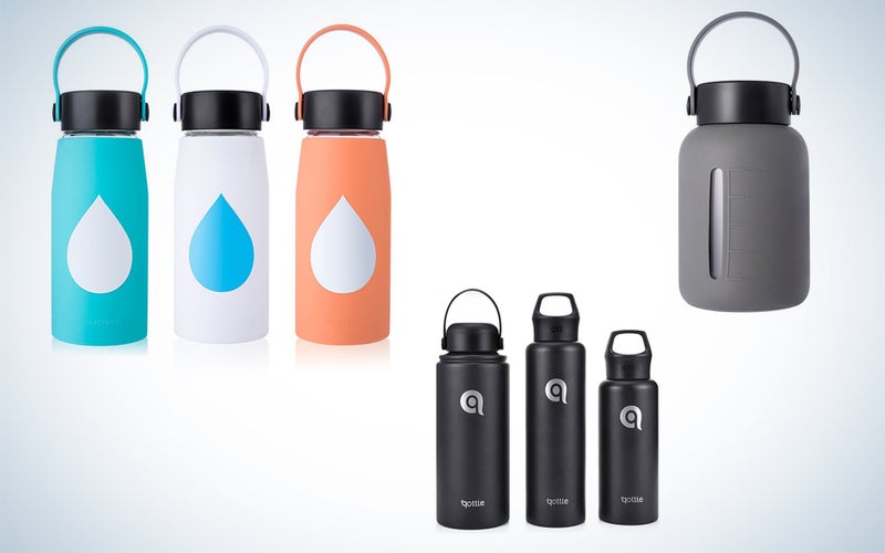 MIUCOLOR and qottle water bottles