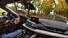 BMW i8 hybrid-elecric sports car interior and dashboard