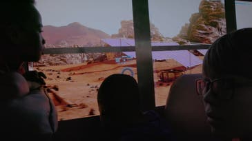 Experience A Virtual Trip To Mars In A School Bus