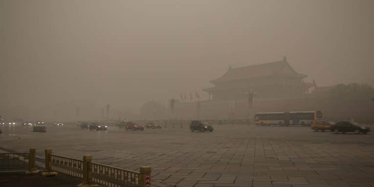 Why is the smog in China so bad?