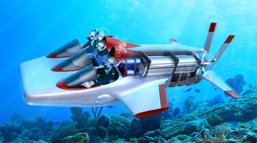 Submarine Genius Graham Hawkes Creates a Lightweight Leisure Sub