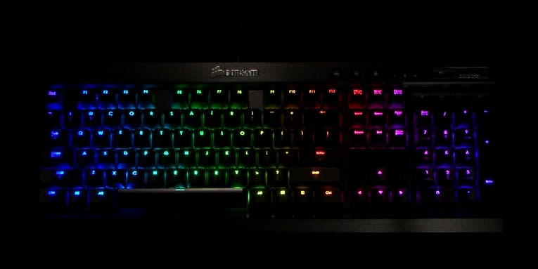 CES 2014: Corsair’s Disco-Trippy Mechanical Gaming Keyboard