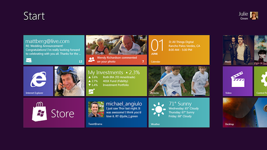 Microsoft Shows Off Windows 8: A Sleek New Tablet Interface, Coexisting With Regular Windows