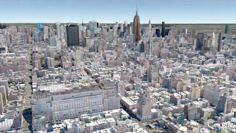 Video: Swoop Through the Real New York as Google Earth Meets Google Street View