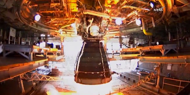 Watch NASA’s Deep Space Engine Roar To Life In Test-Fire