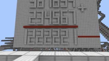 Video: A Giant Scientific Graphing Calculator, Built Out of Minecraft Blocks By a 16-Year-Old