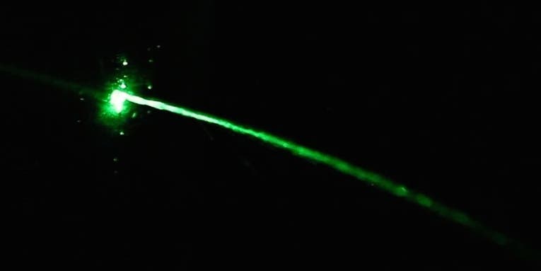 Bend A Laser Beam With This Easy, Physics-Defying Experiment