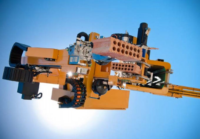 Hadrian Bricklaying Robot