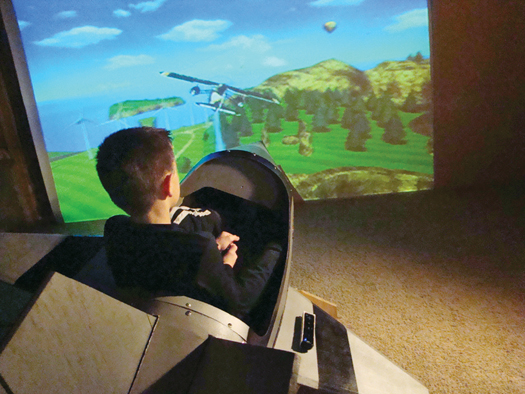 Rec-Room Cockpit: How One Reader Built His Own Flight Simulator