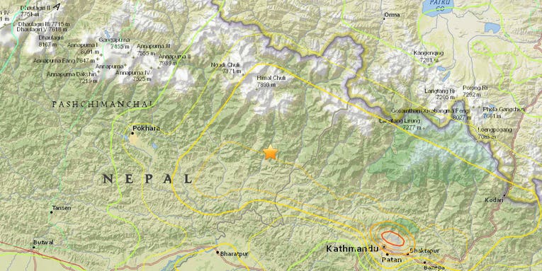 Massive Earthquake Shakes Nepal; Avalanches On Everest