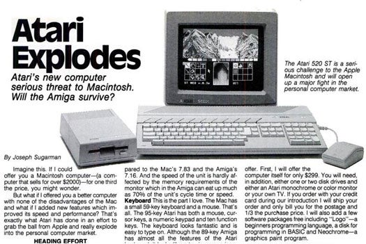 Atari, a Serious Threat to Apple