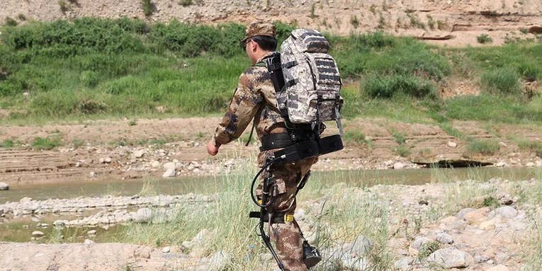 China’s working on the next generation of military exoskeleton. Here’s what it can do.