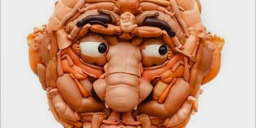 A Face Made From Dismembered Dolls And Other Amazing Photos From This Week