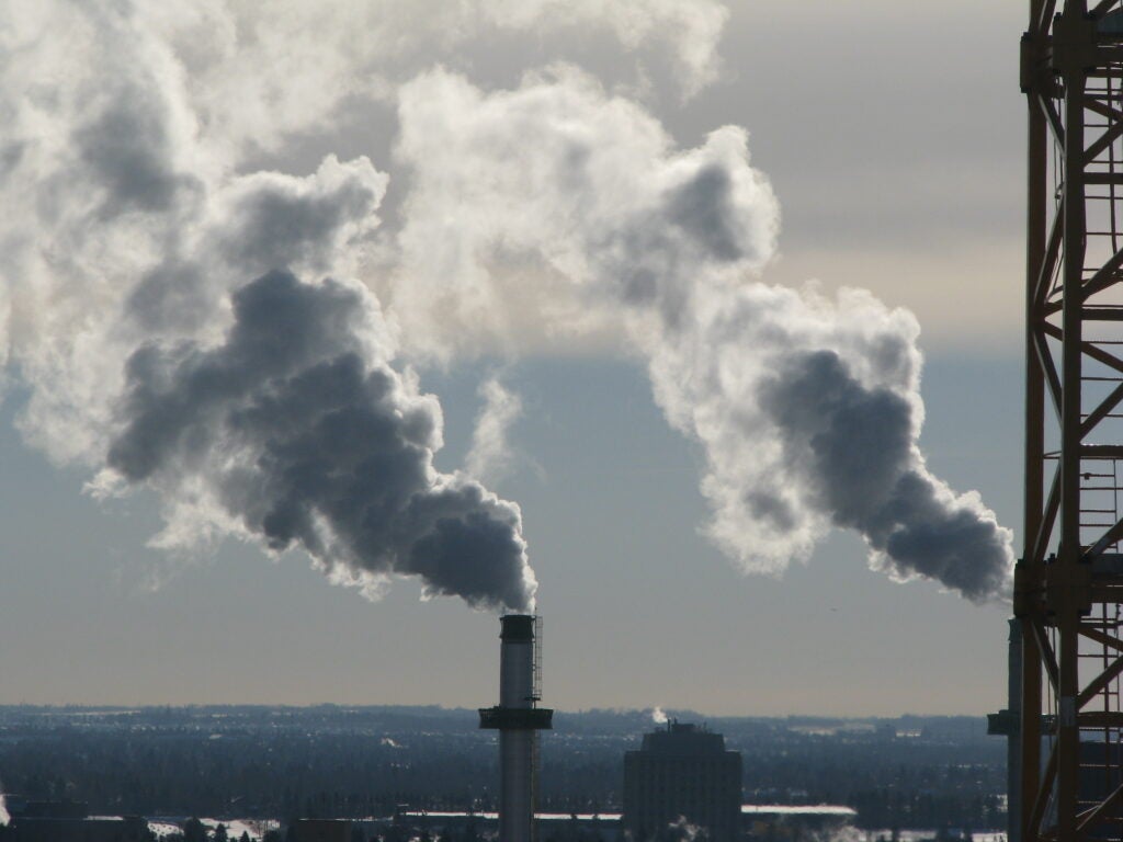 smokestack emissions