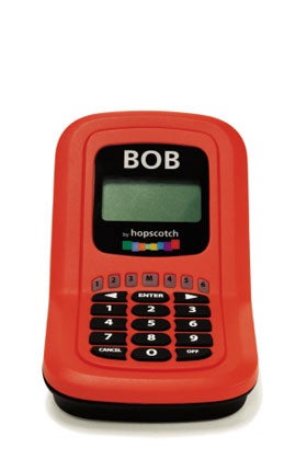 Here´s a way to impose that one-hour-per-day TV cap you´ve mandated at home. Plug this gizmo into the wall, and your TV into its locked jack. The kids enter a four-digit PIN to turn on the set. When time is up, SquarePants goes dark. Hopscotch BOB $89; <a href="http://usebob.com">usebob.com</a>
