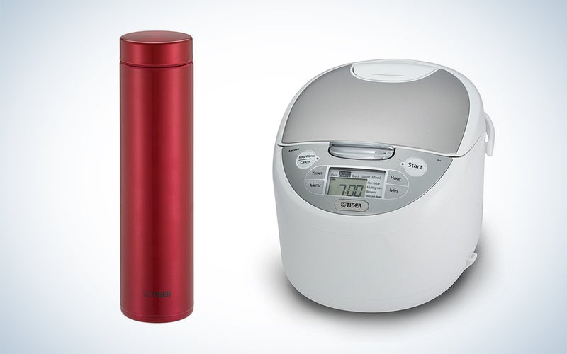 Travel mugs, rice cookers, and water heaters