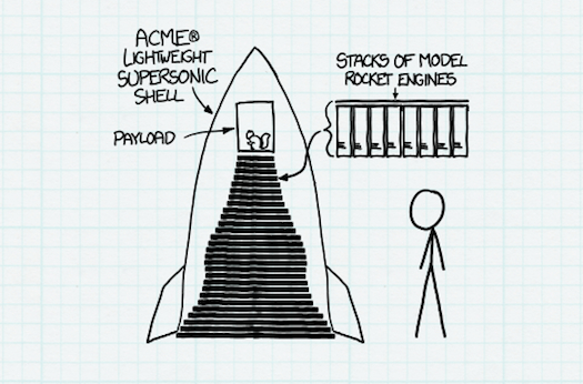 How Many Model Rockets Would You Need To Get To Space? [Infographic]