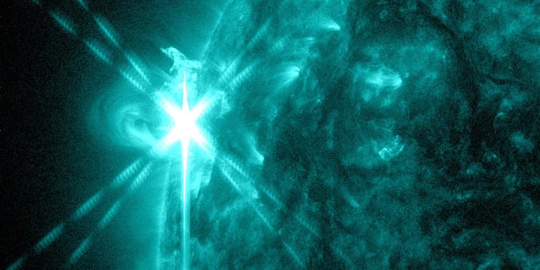 Antimatter Particles Detected Erupting From Solar Flares