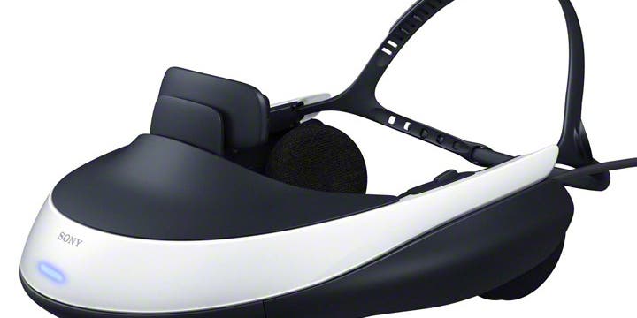 You Will Actually Be Able to Buy Sony’s Crazy 3-D Head-Mounted Display