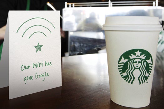 Starbucks Taps Google To Improve Coffee Shop Wi-Fi