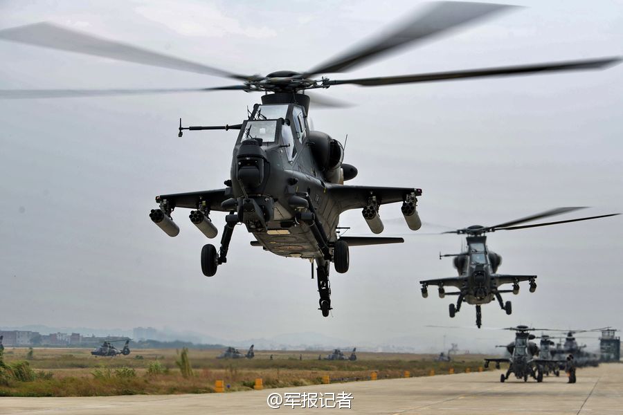 Z-10 attack helicopter China